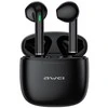 Bluetooth 5.3 TWS ausinės + AWEI Docking Station (T26Pro) juodos spalvos