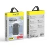 AWEI PowerBank P89K 10000mAh 38.5W juodos spalvos + PD/Lightning cables