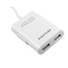 Automobilinis įkroviklis 9.6A 4xUSB High Speed ​​AWEI (C-400) baltos spalvos