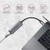 Axagon ADE-25RC SUPERSPEED USB-C 2.5 GIGABIT ETHERNET Kompaktiškas aliuminio USB-C 3.2 Gen 1 2.5 Gigabit Ethernet 10/100/1000/2500 Mbit adapteris su automatiniu diegimu.