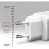 AXAGON ACU-PD20W sieninis įkroviklis 1x QC3.0/AFC/FCP/PD type-C, 20W, baltas