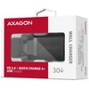 AXAGON ACU-PD30 sieninis pakrovėjas 1x QC3.0/AFC/FCP/PD type-C, 30W, juodas
