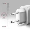 AXAGON ACU-QC18W sieninis įkroviklis 1x QC3.0/AFC/FCP/SMART, 18W, baltas