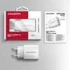 AXAGON ACU-QC18W sieninis įkroviklis 1x QC3.0/AFC/FCP/SMART, 18W, baltas