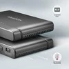 Axagon USB 3.2 Gen 2 adapter for connecting NVMe M.2 SSDs and SATA 2.5''/3.5'' drives with cloning function.