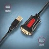 Axagon Active USB-A keitiklis, skirtas nuosekliesiems įrenginiams prijungti. Vaisingas lustas.