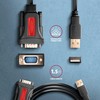 Axagon Active USB-A keitiklis, skirtas nuosekliesiems įrenginiams prijungti. Vaisingas lustas.