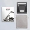 Axagon STND-L NOTEBOOK STANDAliuminis stovas 10“ – 16“ nešiojamiesiems kompiuteriams. Keturios reguliuojamos padėtys.