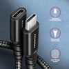 Axagon Extension USB 20Gbps kabelio ilgis 1 m. PD 240W, 5A, 8K HD video. Juodas braided.