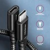 Axagon Extension USB 20Gbps kabelio ilgis 1 m. PD 240W, 5A, 8K HD video. Juodas braided.