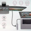 Axagon Multiport USB 3.2 Gen 1 šakotuvas. HDMI, kortelių skaitytuvas ir maitinimo tiekimas. 20 cm USB-C laidas.