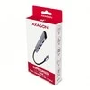 Axagon Multiport USB 3.2 Gen 1 šakotuvas. HDMI, kortelių skaitytuvas ir maitinimo tiekimas. 20 cm USB-C laidas.
