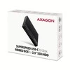 AXAGON USB-C 10Gbps RIBBED Box | EE25-GTR