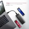 AXAGON SSD dėklas su NVMe ir SATA diskų suderinamumo diagrama