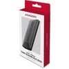 „AXAGON USB-C 10Gbps“ – M.2 NVMe ir SATA SSD plona dėžutė be atsuktuvų | EEM2-GTS2