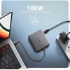 AXAGON HMC-5HL USB 5Gbps šakotuvas, 2x USB-A, HDMI 4k/60Hz, RJ-45, PD 100W, 20c