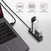 AXAGON Miniatiūrinis metalinis keturių prievadų USB 3.2 Gen 1 šakotuvas | HUE-M1AL