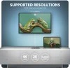 AXAGON HMC-8HLSA HDMI 4K vaizdo raiškos galimybių pristatymas