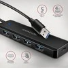 AXAGON Travel keturių prievadų USB-A 5Gbps šakotuvas | HUE-C1A