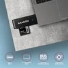 Axagon Slim itin spartus USB 3.2 Gen 1 kortelių skaitytuvas su tiesiogine USB-A jungtimi.