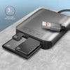 Axagon aliuminio didelės spartos USB-A 3.2 Gen 1 atminties kortelių skaitytuvas. 3 lizdai, UHS-II.