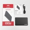 AXAGON Screwless USB 3.2 Gen 1 – SATA 6G išorinė dėžutė, skirta 2,5" SSD / HDD | EE25-SL
