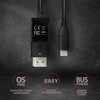 AXAGON Aktyvus kabelis | USB-C prie DisplayPort | 1,8 m