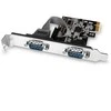 AXAGON PCI-Express kortele su dviem 250 kbps serijos jungtys | PCEA-S2N
