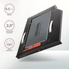 Axagon Išorinio kietojo disko dėklas RSS-CD09 Ramka su 2,5" SSD-HDD su Gniazda DVD, 9,5 mm LED aliuminio