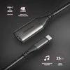 AXAGON | Aktyvus keitiklis | USB-C į HDMI | 0,25 m