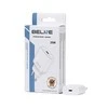 Beline Laidinis įkroviklis 1x USB-C 25W baltos spalvos (only head) PD 3.0 BLNCW25 GaN