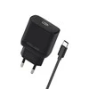 Beline Laidinis įkroviklis 1x USB-C 30W + kabelis USB-C juodos spalvos PD 3.0 BLNCB30C GaN