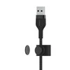 Belkin Flex Lightning/USB-A 2m MFI sertifikatas, juodas CAA010bt2MBK