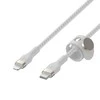 Belkin CAA011bt2MWH BOOST CHARGE™ USB-C, skirtas LTG silikoniniam pinimui, 2m balta