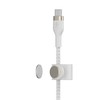 Belkin CAA011bt2MWH BOOST CHARGE™ USB-C, skirtas LTG silikoniniam pinimui, 2m balta