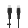 Belkin Flex Lightning/USB-C 15W 3m, mfi, 15W, juoda CAA009bt3MBK