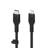 Belkin Flex Lightning/USB-C 15W 3m, mfi, 15W, juoda CAA009bt3MBK