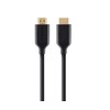 BELKIN CABLE,HDMI,M/M,2M,DIDELIS GREITIS su ETHERNETU,Juodas,Auksinis