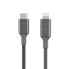Belkin Smart LED kabelis pilkas 1,2 m USB-C / Lightning CAA006bt04GR