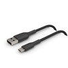 Belkin Micro-USB kabelis su 1 m juodo CAB007bt1MBK korpusu
