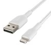 Belkin CAA002bt0MWH BOOST CHARGE™ Lightning do USB-A 0.15m balta