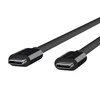 Belkin Thunderbolt 3 kabelių USB-C 40Gb/s 100W 0,8m F2CD084bt0.8MBK