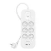 Belkin 650J, 6 lizdai, 1xUSB-A, 1xUSB-C, 2m