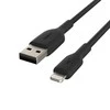USB laidas Belkin Boost Charge USB-A to Lightning 1.0m juodas