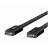 USB-C kabelis - Belkin 2m 40gbps juodas