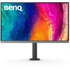 BENQ PD2706UA 27 colių 4k monitorius su ERGO ARM 350 cd/m2 5ms HDMI DP USB C PD90W šakotuvu USB Pivot garsiakalbiais