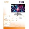 Monitorius BENQ PD2725U 27" 4K UHD IPS HAS HDMI/DP TB3 USB-C PD65W