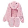 Beppe Pliušinis žaislas - rožinės spalvos zuikutis "Missimo", 34 cm