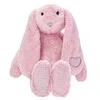 Beppe Pliušinis žaislas - rožinės spalvos zuikutis "Missimo", 34 cm