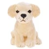 Beppe Pliušinis žaislas talismanas mielas žaislas Labradoro šuns sėdėjimas 20cm 13475